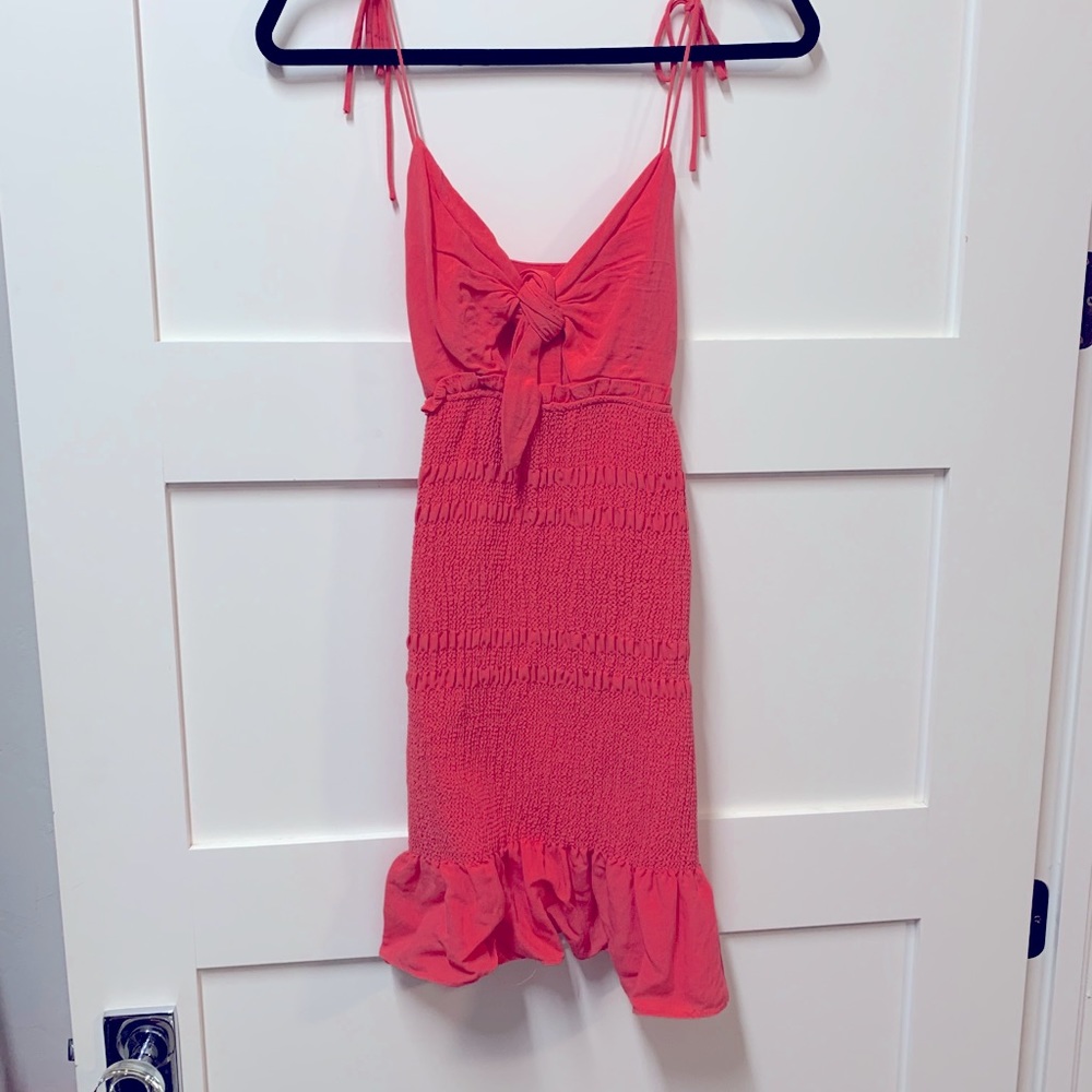 Pink Impeccable Pig Scrunch Dress